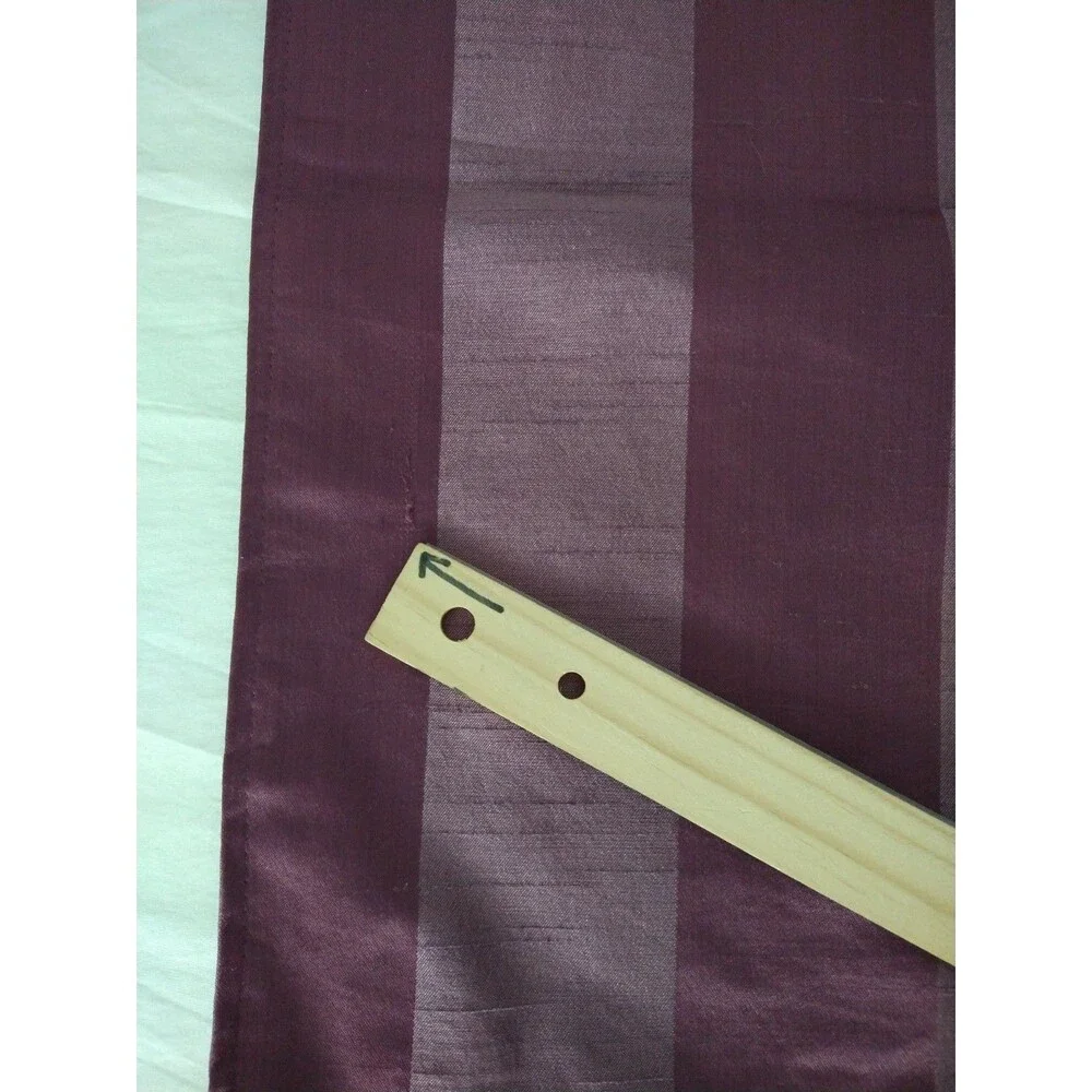 Set of 4 IKEA Henrika striped pillow cushion covers Purple